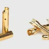 KNT Stik|Guldstik 4mm (4 par)