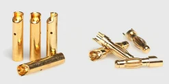 KNT Stik|Guldstik 4mm (4 par)