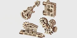 Ugears Legetøjlegetøj|Mekanisk byggesæt (begynder)
