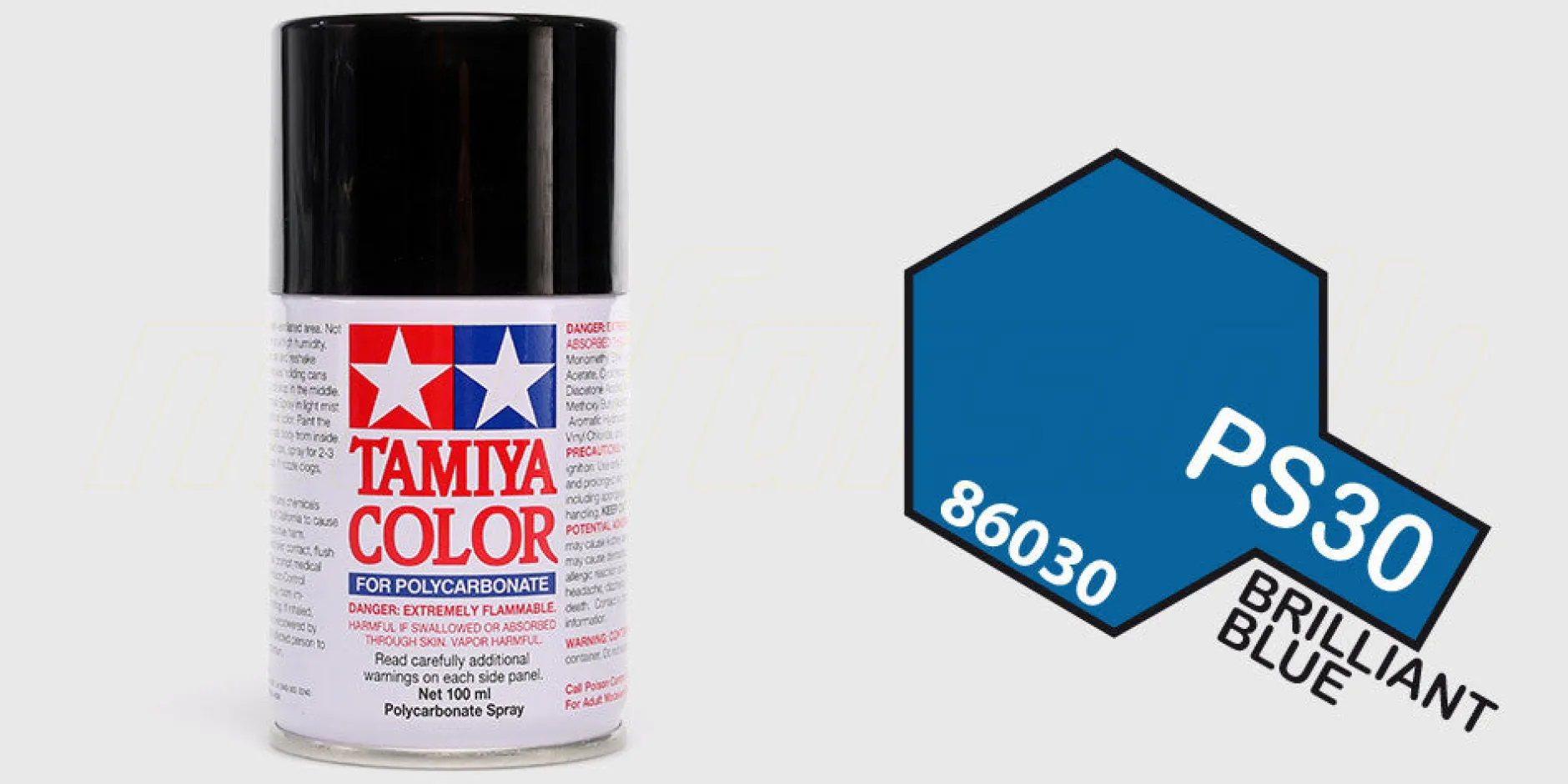 Tamiya Maling|Color PS-30 Brilliant Blue
