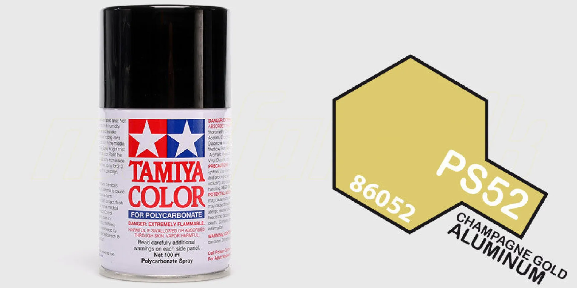 Tamiya Maling|Color PS-52 Champagne Gold Alu