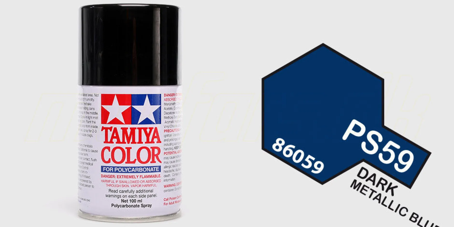 Tamiya Maling|Color PS-59 Dark Metallic Blue