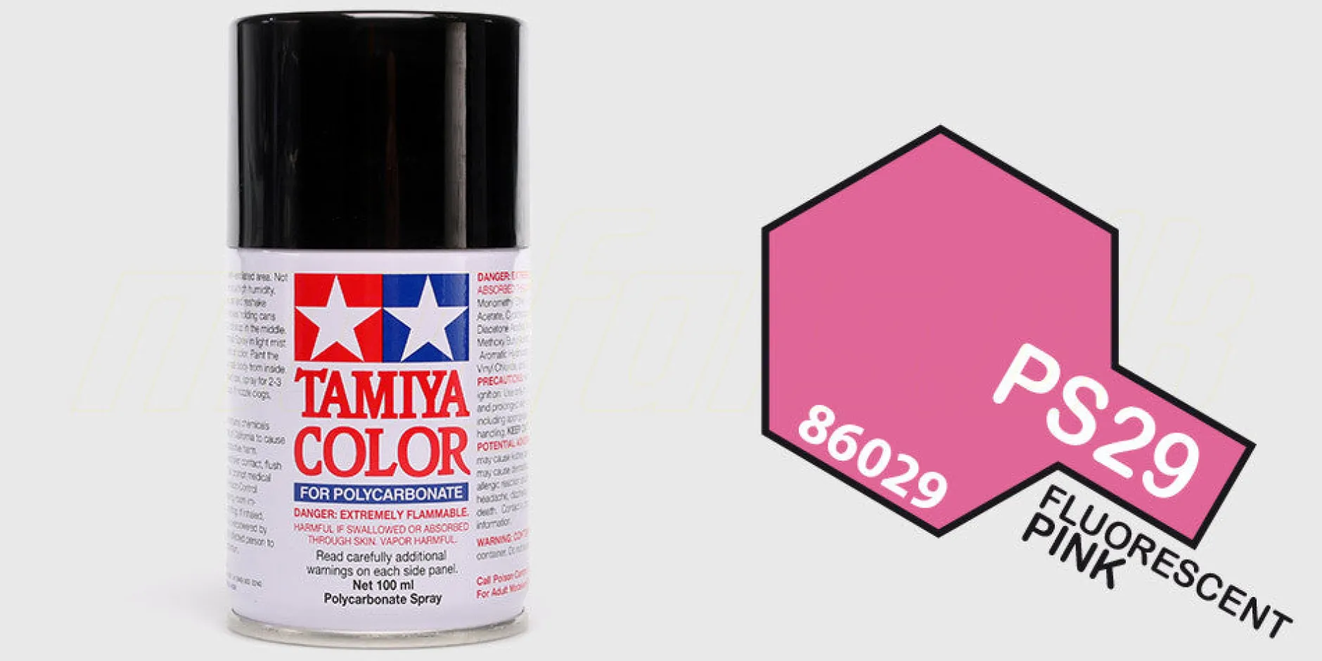 Tamiya Maling|Color PS-29 Fluorescent Pink