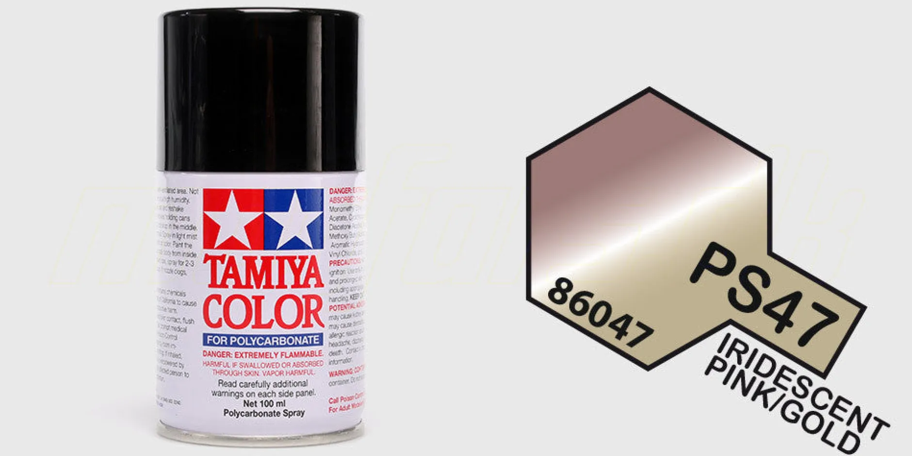 Tamiya Maling|Color PS-47 Iridescent Pink Gold