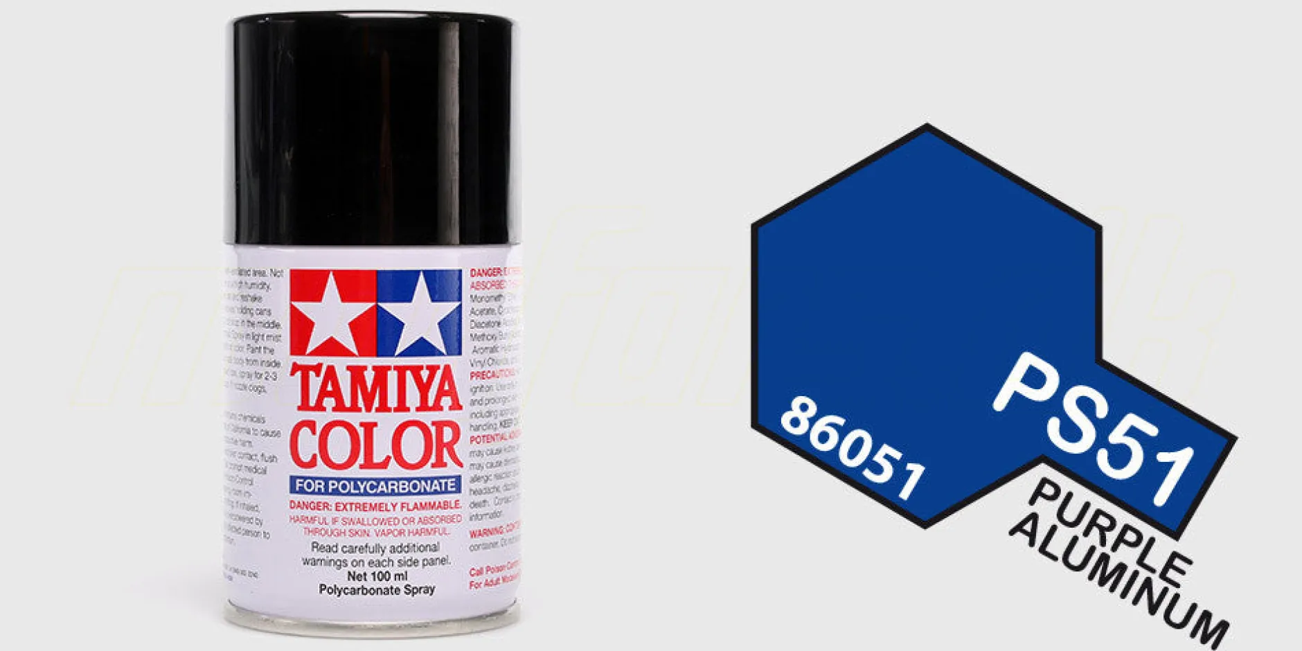 Tamiya Maling|Color PS-51 Purple Anodized Alu