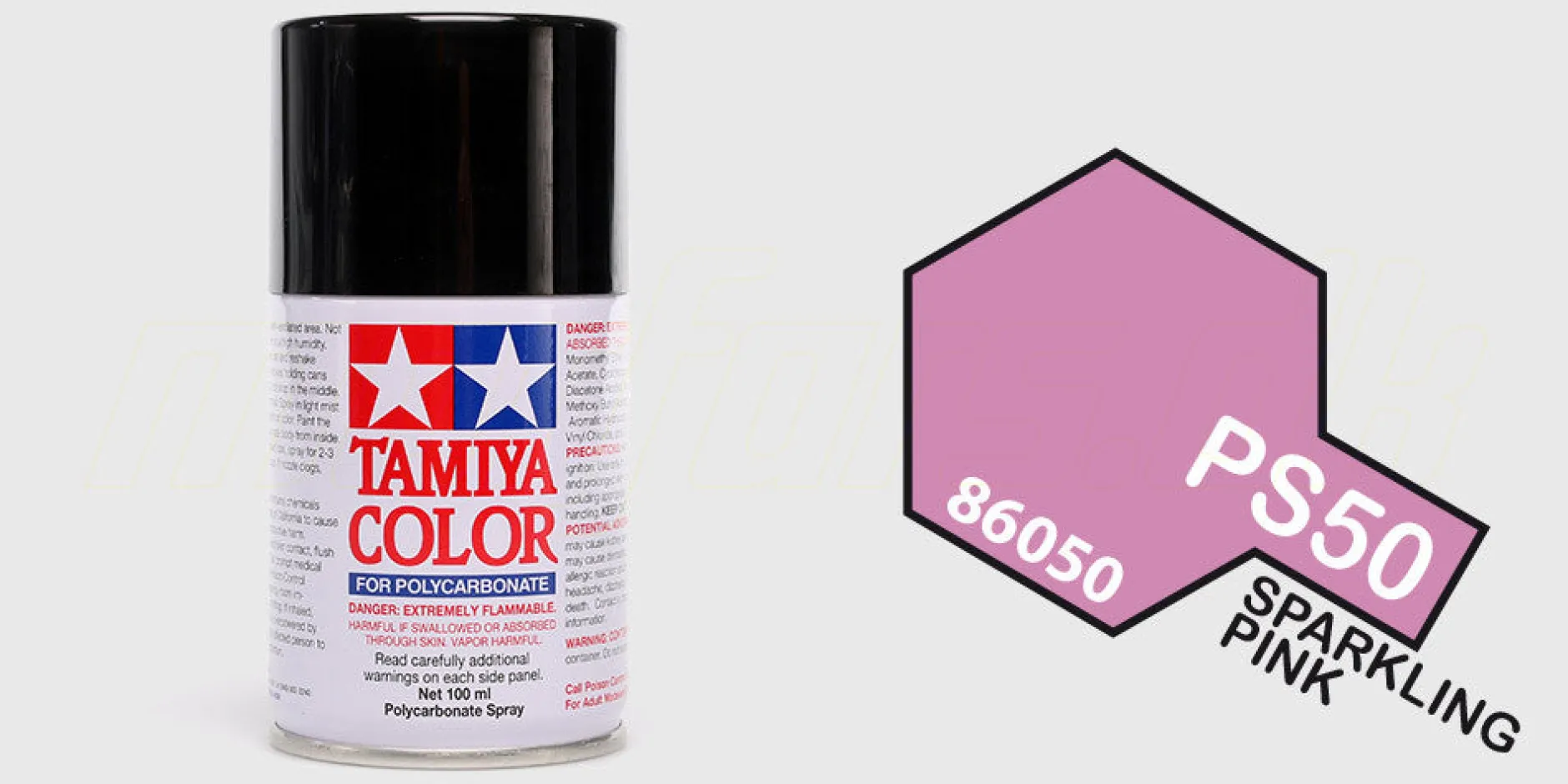 Tamiya Maling|Color PS-50 Sparkling Pink Alumite