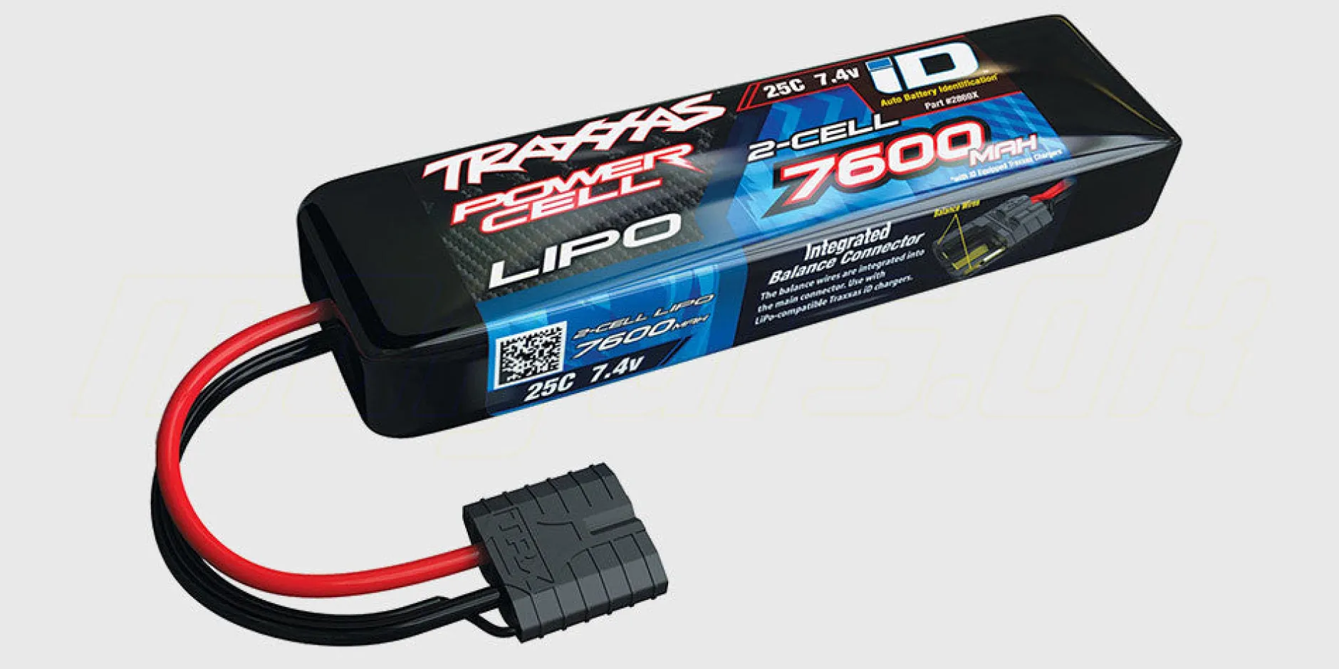 Traxxas Batterier|Power Cell 7.4V 7600mAh
